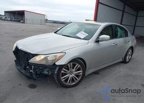 2012 Hyundai Genesis 3.8 z USA, uszkodzony, nr VIN KMHGC4DD5CU167974